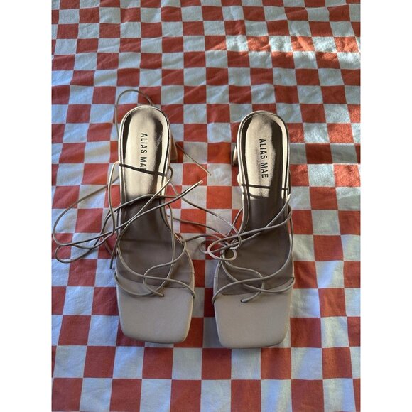 Alias Mae Lune Heels Natural Ankle Wrap - Picture 2 of 6